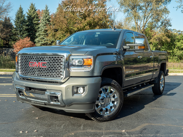 Used 2017 GMC Sierra 2500HD Denali Crew Cab 4x4 **MSRP $60,595** for sale Sold at Chicago Motor Cars in West Chicago IL 60185 2