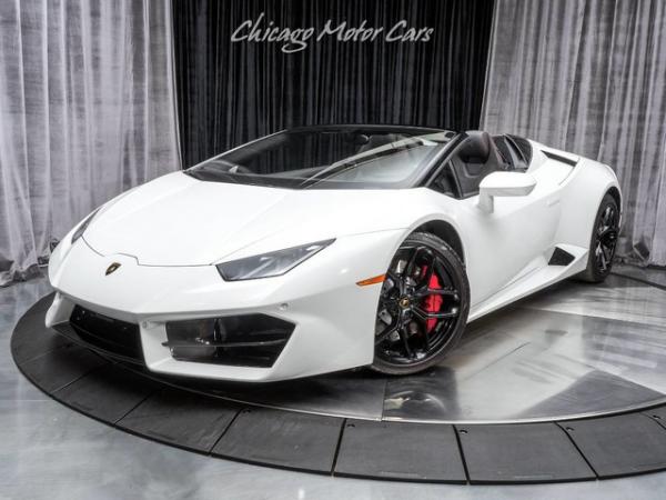 Used 2017 Lamborghini Huracan LP580-2 Spyder Convertible for sale Sold at Chicago Motor Cars in West Chicago IL 60185 2