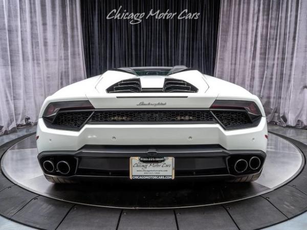 Used 2017 Lamborghini Huracan LP580-2 Spyder Convertible for sale Sold at Chicago Motor Cars in West Chicago IL 60185 4