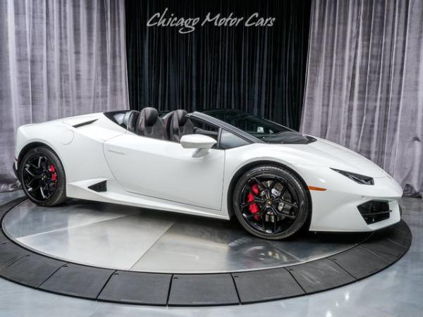 Used 2017 Lamborghini Huracan LP580-2 Spyder Convertible for sale Sold at Chicago Motor Cars in West Chicago IL 60185 6