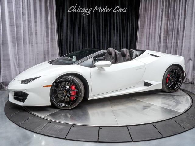 Used 2017 Lamborghini Huracan LP580-2 Spyder Convertible for sale Sold at Chicago Motor Cars in West Chicago IL 60185 1