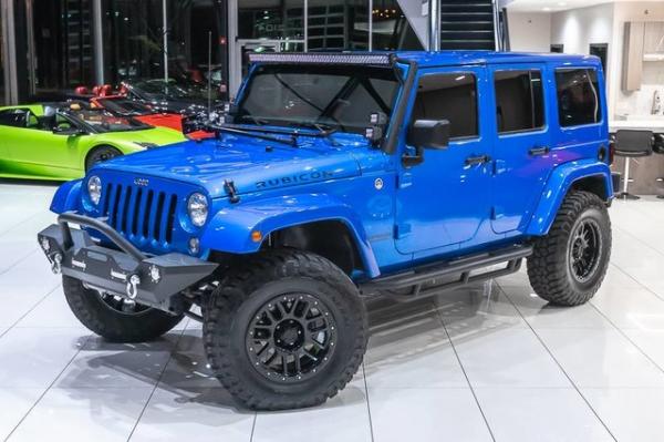 Used 2015 Jeep Wrangler Unlimited Rubicon **UPGRADES** for sale Sold at Chicago Motor Cars in West Chicago IL 60185 3