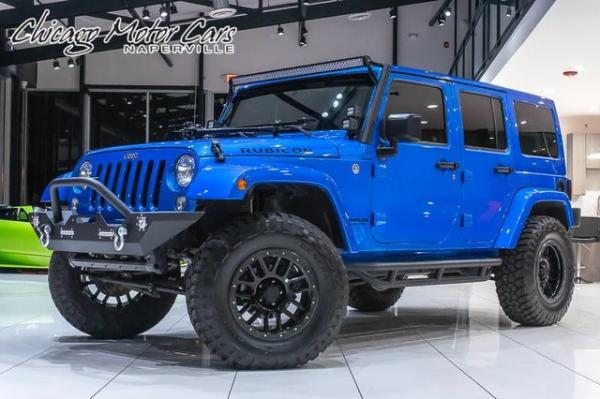 Used 2015 Jeep Wrangler Unlimited Rubicon **UPGRADES** for sale Sold at Chicago Motor Cars in West Chicago IL 60185 1