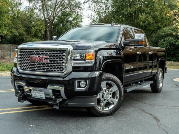 Used 2015 GMC Sierra 2500HD Denali Pickup Truck Diesel for sale Sold at Chicago Motor Cars in West Chicago IL 60185 2