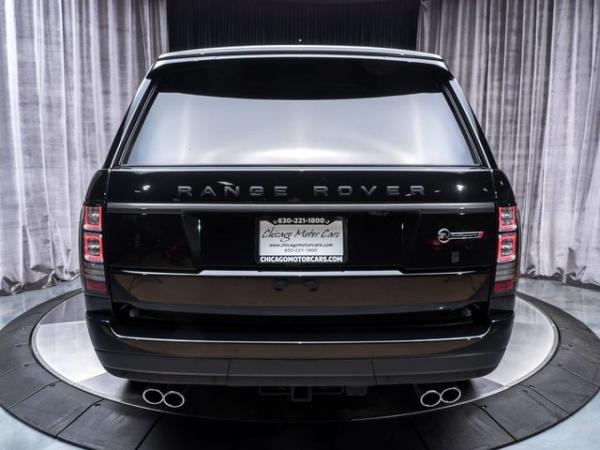 Used 2017 Land Rover Range Rover SV Autobiography Dynamic MSRP $174,275+ for sale Sold at Chicago Motor Cars in West Chicago IL 60185 4
