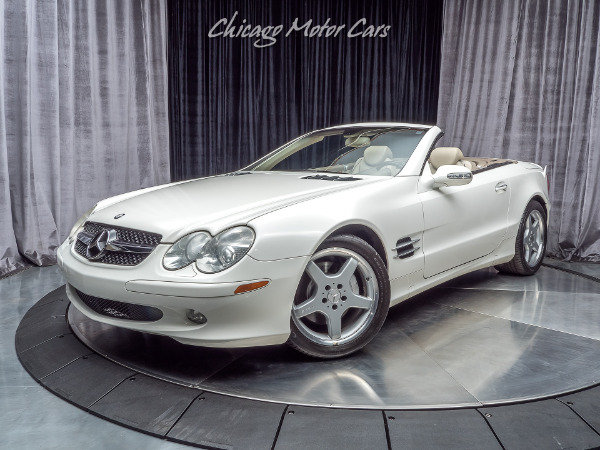 Used 2003 Mercedes-Benz SL500 Roadster 2dr Convertible for sale Sold at Chicago Motor Cars in West Chicago IL 60185 2