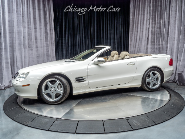 Used 2003 Mercedes-Benz SL500 Roadster 2dr Convertible for sale Sold at Chicago Motor Cars in West Chicago IL 60185 1