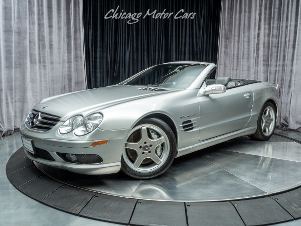 Used 2005 Mercedes-Benz SL55 AMG Convertible for sale Sold at Chicago Motor Cars in West Chicago IL 60185 2