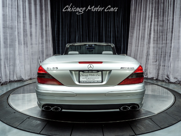 Used 2005 Mercedes-Benz SL55 AMG Convertible for sale Sold at Chicago Motor Cars in West Chicago IL 60185 4