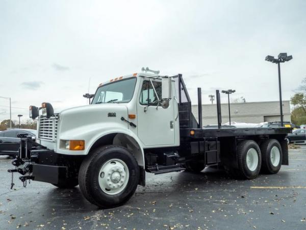 Used 2001 International 4900 Flatbed Truck for sale Sold at Chicago Motor Cars in West Chicago IL 60185 1