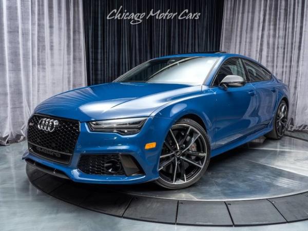 Used 2017 Audi RS7 Performance 4.0T Prestige Quattro MSRP $146,040 for sale Sold at Chicago Motor Cars in West Chicago IL 60185 2