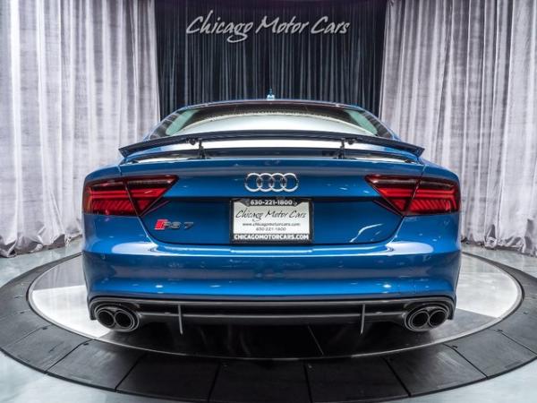 Used 2017 Audi RS7 Performance 4.0T Prestige Quattro MSRP $146,040 for sale Sold at Chicago Motor Cars in West Chicago IL 60185 4