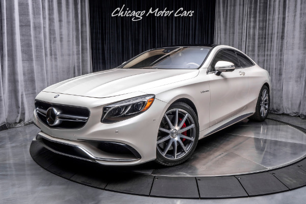 Used 2015 Mercedes-Benz S63 AMG 4Matic Coupe MSRP $171,070+ ONLY 16K MILES! for sale Sold at Chicago Motor Cars in West Chicago IL 60185 2