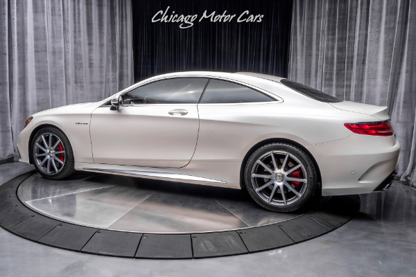 Used 2015 Mercedes-Benz S63 AMG 4Matic Coupe MSRP $171,070+ ONLY 16K MILES! for sale Sold at Chicago Motor Cars in West Chicago IL 60185 3