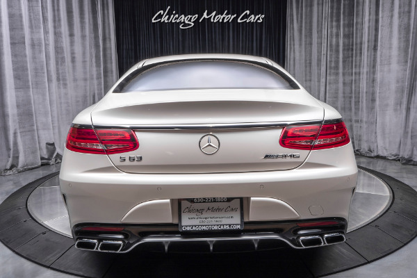 Used 2015 Mercedes-Benz S63 AMG 4Matic Coupe MSRP $171,070+ ONLY 16K MILES! for sale Sold at Chicago Motor Cars in West Chicago IL 60185 4