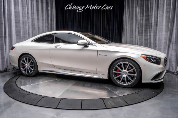 Used 2015 Mercedes-Benz S63 AMG 4Matic Coupe MSRP $171,070+ ONLY 16K MILES! for sale Sold at Chicago Motor Cars in West Chicago IL 60185 6