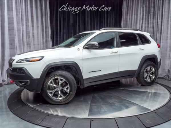 Used 2014 Jeep Cherokee Trailhawk for sale Sold at Chicago Motor Cars in West Chicago IL 60185 1