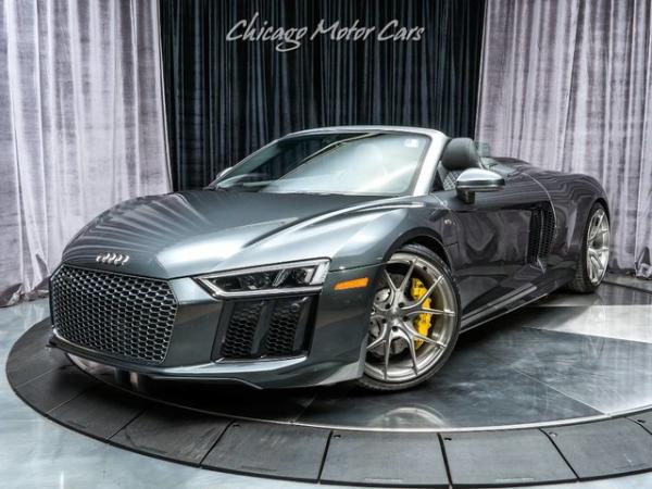 Used 2017 Audi R8 Spyder V10 MSRP $192k+ $20k+ Upgrades! for sale Sold at Chicago Motor Cars in West Chicago IL 60185 2