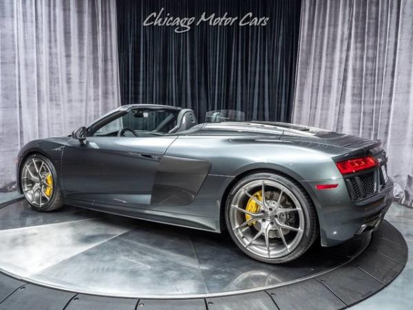 Used 2017 Audi R8 Spyder V10 MSRP $192k+ $20k+ Upgrades! for sale Sold at Chicago Motor Cars in West Chicago IL 60185 3