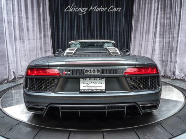 Used 2017 Audi R8 Spyder V10 MSRP $192k+ $20k+ Upgrades! for sale Sold at Chicago Motor Cars in West Chicago IL 60185 4