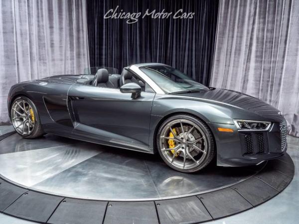 Used 2017 Audi R8 Spyder V10 MSRP $192k+ $20k+ Upgrades! for sale Sold at Chicago Motor Cars in West Chicago IL 60185 6