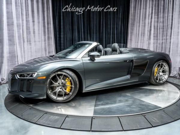 Used 2017 Audi R8 Spyder V10 MSRP $192k+ $20k+ Upgrades! for sale Sold at Chicago Motor Cars in West Chicago IL 60185 1