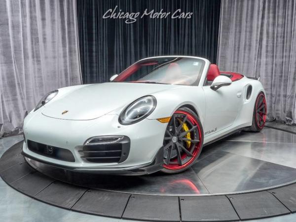Used 2016 Porsche 911 Turbo S Cabriolet MSRP $241k+ $50k+ in Upgrades! for sale Sold at Chicago Motor Cars in West Chicago IL 60185 2