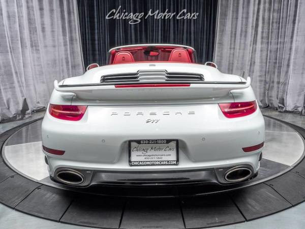 Used 2016 Porsche 911 Turbo S Cabriolet MSRP $241k+ $50k+ in Upgrades! for sale Sold at Chicago Motor Cars in West Chicago IL 60185 4