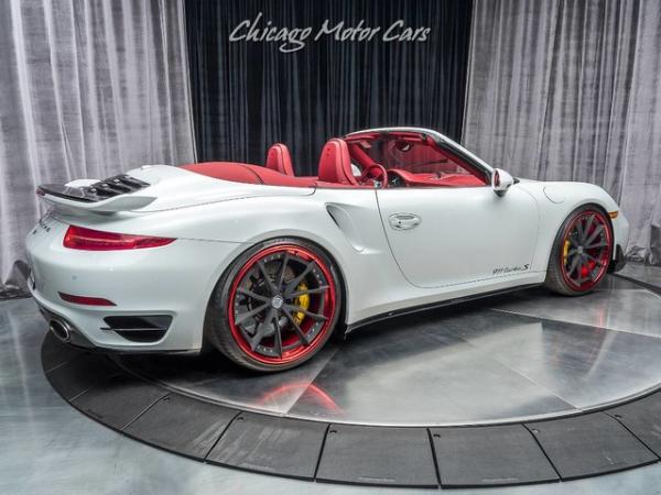 Used 2016 Porsche 911 Turbo S Cabriolet MSRP $241k+ $50k+ in Upgrades! for sale Sold at Chicago Motor Cars in West Chicago IL 60185 5