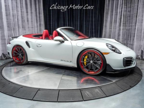 Used 2016 Porsche 911 Turbo S Cabriolet MSRP $241k+ $50k+ in Upgrades! for sale Sold at Chicago Motor Cars in West Chicago IL 60185 6
