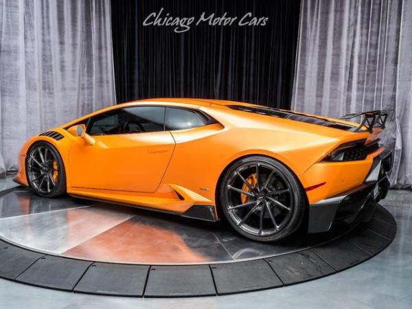 Used 2015 Lamborghini Huracan LP 610-4 **45K VORSTEINER FULL BODY KIT** for sale Sold at Chicago Motor Cars in West Chicago IL 60185 3