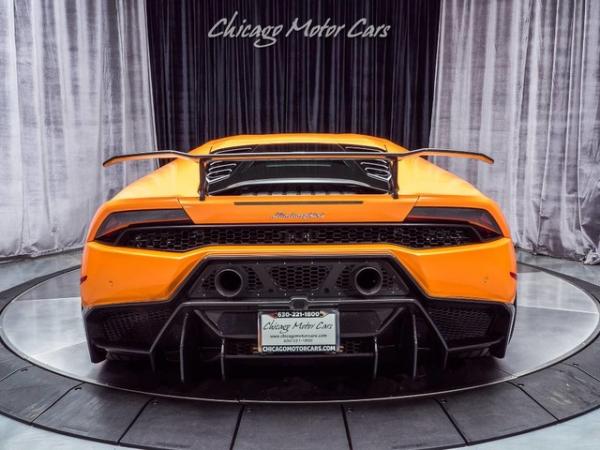 Used 2015 Lamborghini Huracan LP 610-4 **45K VORSTEINER FULL BODY KIT** for sale Sold at Chicago Motor Cars in West Chicago IL 60185 4