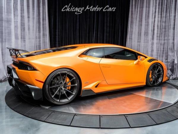 Used 2015 Lamborghini Huracan LP 610-4 **45K VORSTEINER FULL BODY KIT** for sale Sold at Chicago Motor Cars in West Chicago IL 60185 5