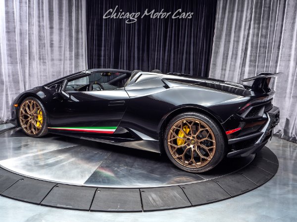 Used 2018 Lamborghini Huracan LP640-4 Performante Spyder MSRP $351k+ ONLY 9K MILES! CARBON FIBER! FRONT LIFT! for sale Sold at Chicago Motor Cars in West Chicago IL 60185 3