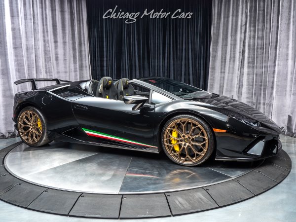Used 2018 Lamborghini Huracan LP640-4 Performante Spyder MSRP $351k+ ONLY 9K MILES! CARBON FIBER! FRONT LIFT! for sale Sold at Chicago Motor Cars in West Chicago IL 60185 6