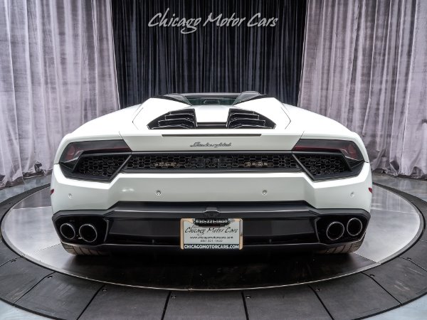 Used 2017 Lamborghini Huracan LP580-2 Spyder Convertible for sale Sold at Chicago Motor Cars in West Chicago IL 60185 4