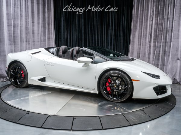 Used 2017 Lamborghini Huracan LP580-2 Spyder Convertible for sale Sold at Chicago Motor Cars in West Chicago IL 60185 6