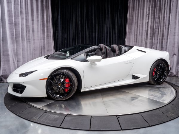 Used 2017 Lamborghini Huracan LP580-2 Spyder Convertible for sale Sold at Chicago Motor Cars in West Chicago IL 60185 1