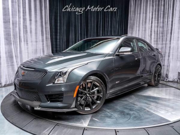 Used 2017 Cadillac ATS-V 6-SPEED MANUAL Sedan for sale Sold at Chicago Motor Cars in West Chicago IL 60185 2