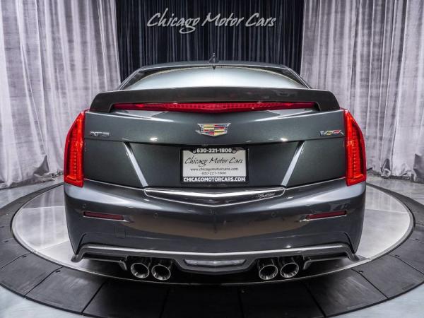 Used 2017 Cadillac ATS-V 6-SPEED MANUAL Sedan for sale Sold at Chicago Motor Cars in West Chicago IL 60185 4