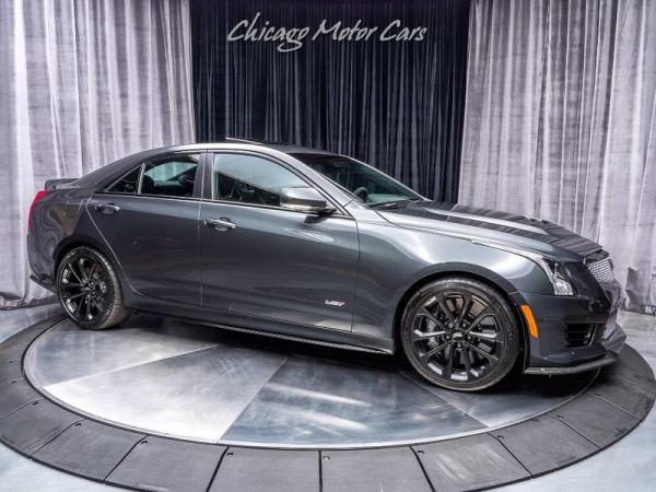 Used 2017 Cadillac ATS-V 6-SPEED MANUAL Sedan for sale Sold at Chicago Motor Cars in West Chicago IL 60185 6