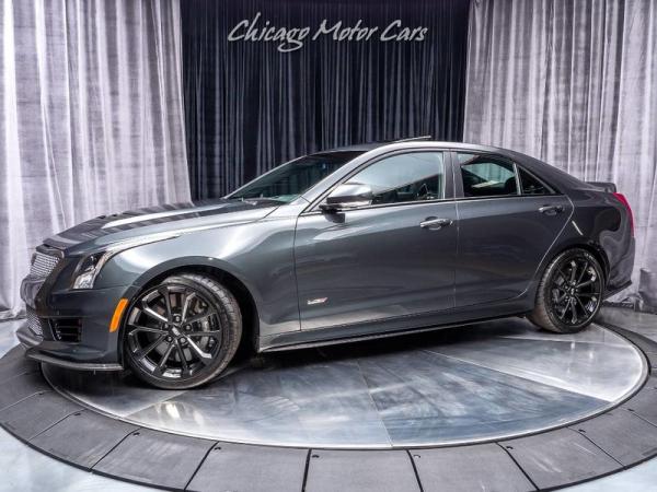Used 2017 Cadillac ATS-V 6-SPEED MANUAL Sedan for sale Sold at Chicago Motor Cars in West Chicago IL 60185 1