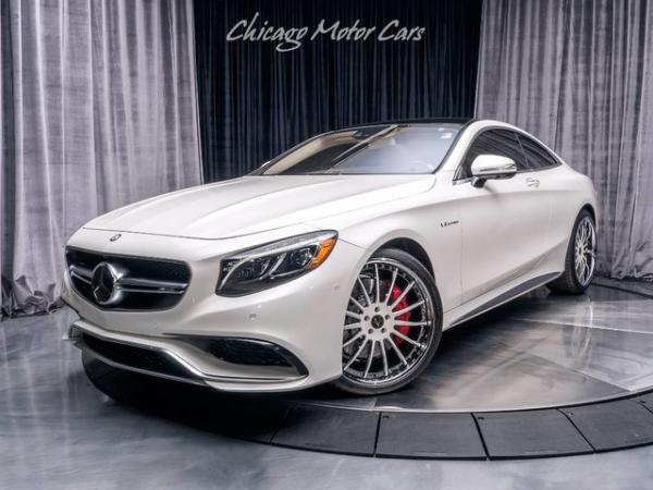 Used 2015 Mercedes-Benz S63 AMG 4 Matic Coupe MSRP $171,070+ Upgrades! for sale Sold at Chicago Motor Cars in West Chicago IL 60185 2