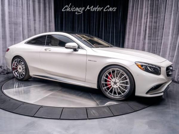 Used 2015 Mercedes-Benz S63 AMG 4 Matic Coupe MSRP $171,070+ Upgrades! for sale Sold at Chicago Motor Cars in West Chicago IL 60185 6