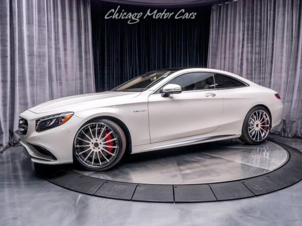 Used 2015 Mercedes-Benz S63 AMG 4 Matic Coupe MSRP $171,070+ Upgrades! for sale Sold at Chicago Motor Cars in West Chicago IL 60185 1