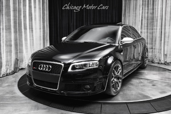 Used 2008 Audi RS4 Quattro 4.2 V8 Sedan 6-Speed AMD HP Supercharger Kit Tons of Mods for sale Sold at Chicago Motor Cars in West Chicago IL 60185 2