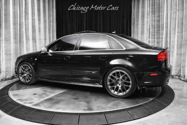 Used 2008 Audi RS4 Quattro 4.2 V8 Sedan 6-Speed AMD HP Supercharger Kit Tons of Mods for sale Sold at Chicago Motor Cars in West Chicago IL 60185 3