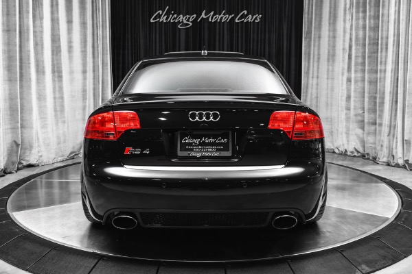 Used 2008 Audi RS4 Quattro 4.2 V8 Sedan 6-Speed AMD HP Supercharger Kit Tons of Mods for sale Sold at Chicago Motor Cars in West Chicago IL 60185 4