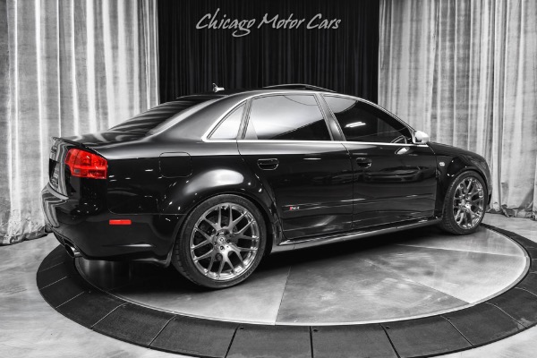 Used 2008 Audi RS4 Quattro 4.2 V8 Sedan 6-Speed AMD HP Supercharger Kit Tons of Mods for sale Sold at Chicago Motor Cars in West Chicago IL 60185 5