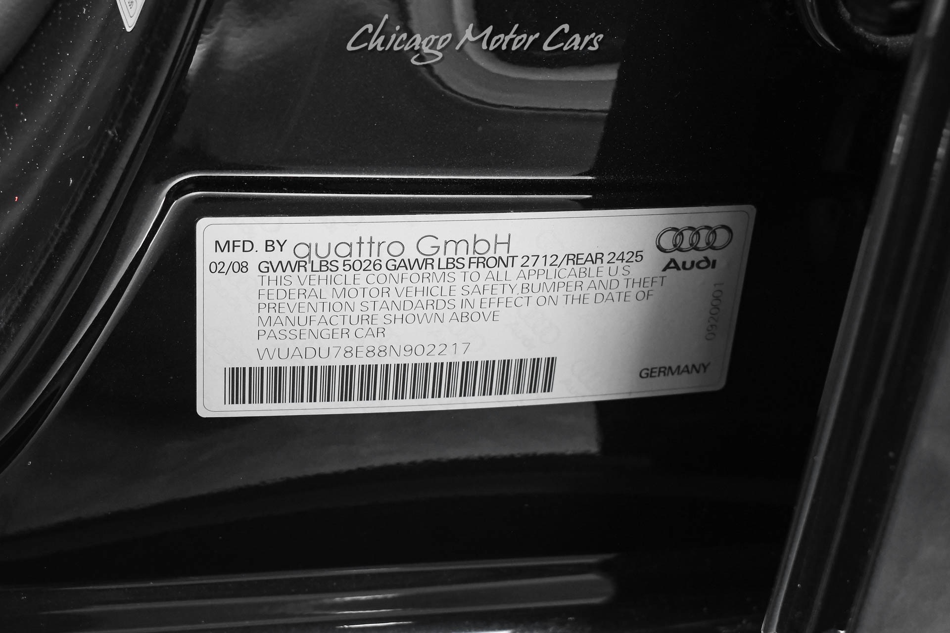 2008 AUDI RS 4 - Image 56